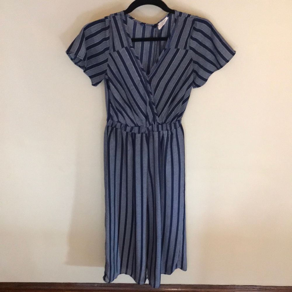 Navy blue jumpsuit